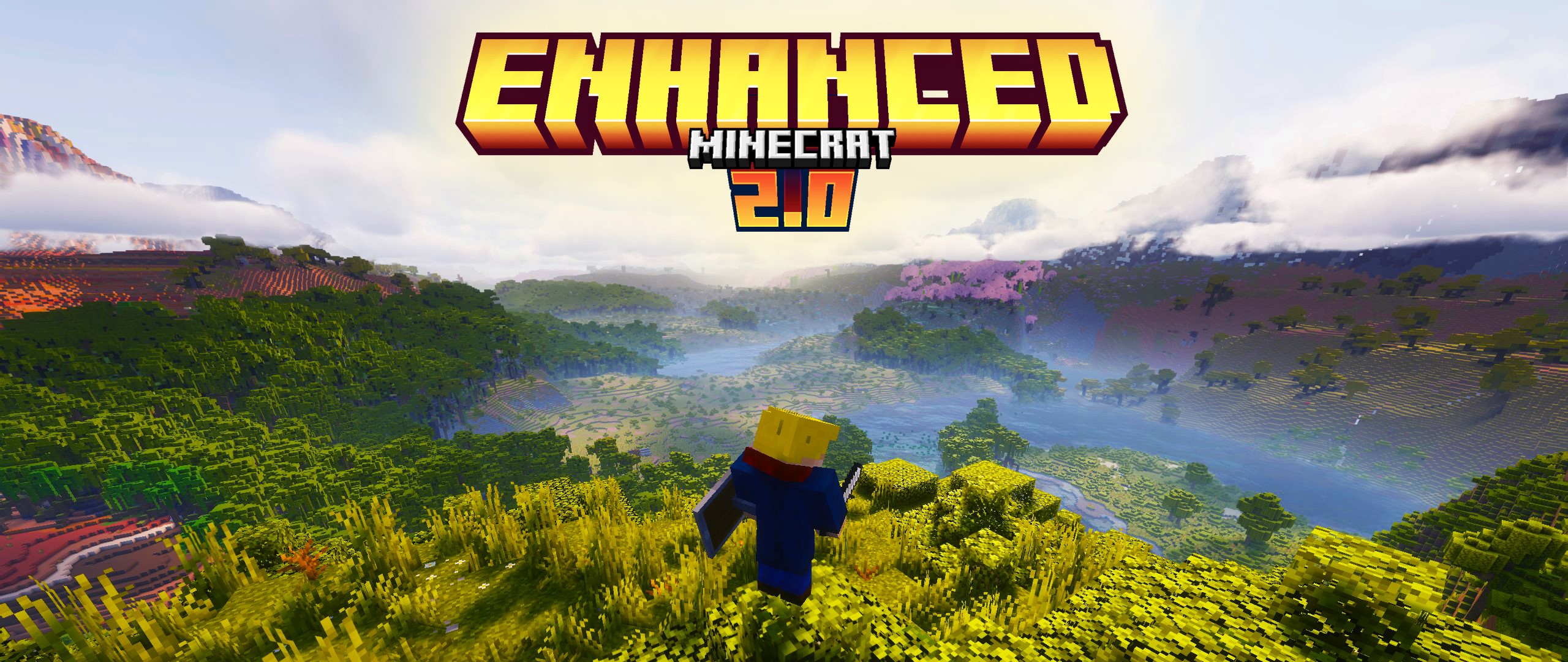 Enhanced Minecraft 2.0 Banner