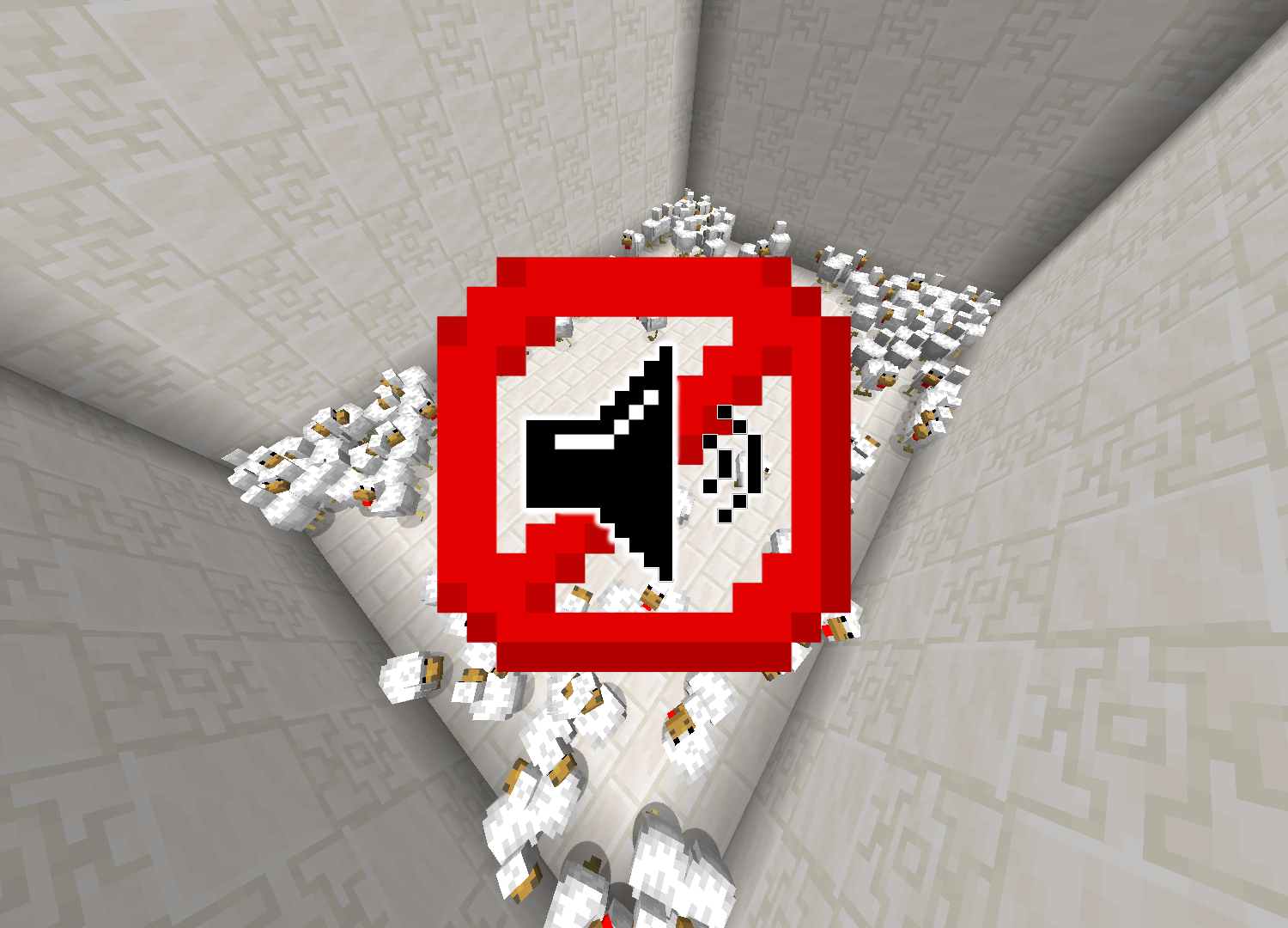 Removes all chicken sounds