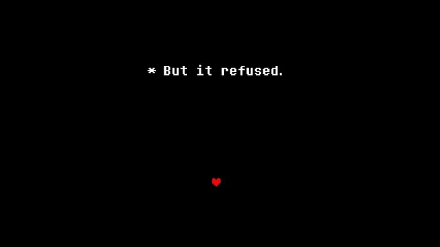 But it Refused.