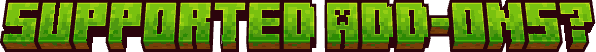 Supported Add-On?