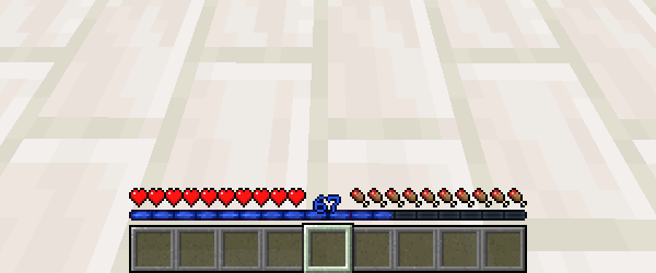 Changes the XP bar color to blue