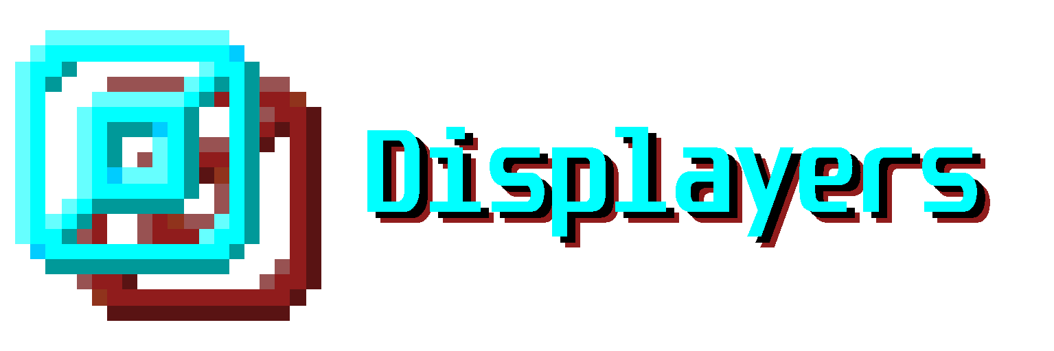 main icon saying "displayers"