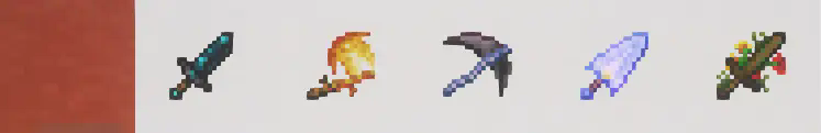 Showcase of Unique Weapons