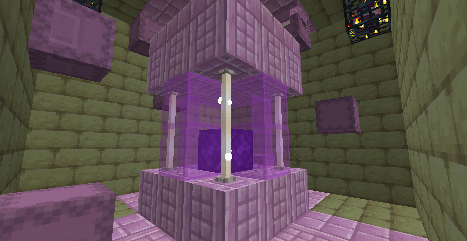 The first central room of the ender castle