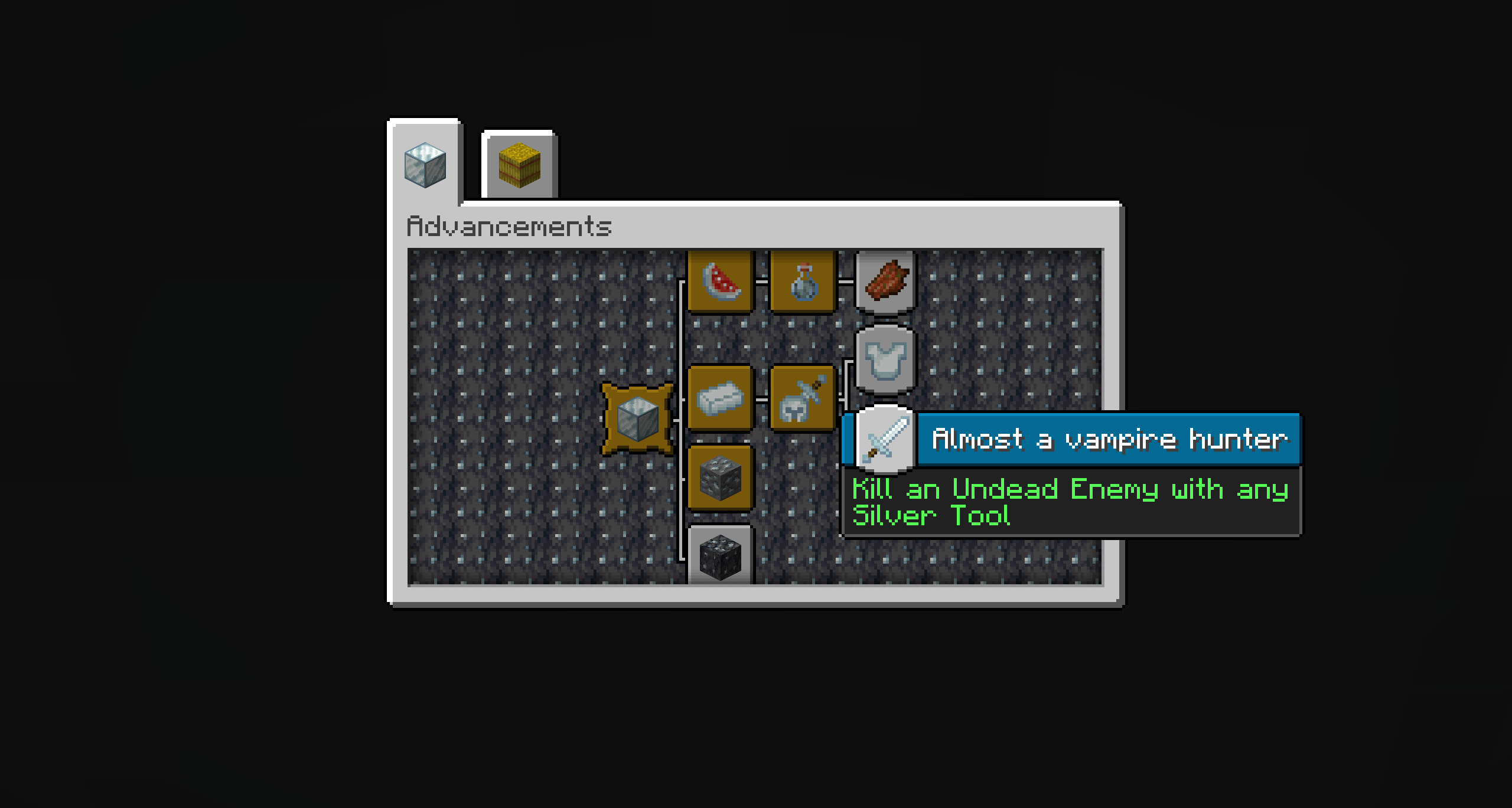 Simple Silver Advancements