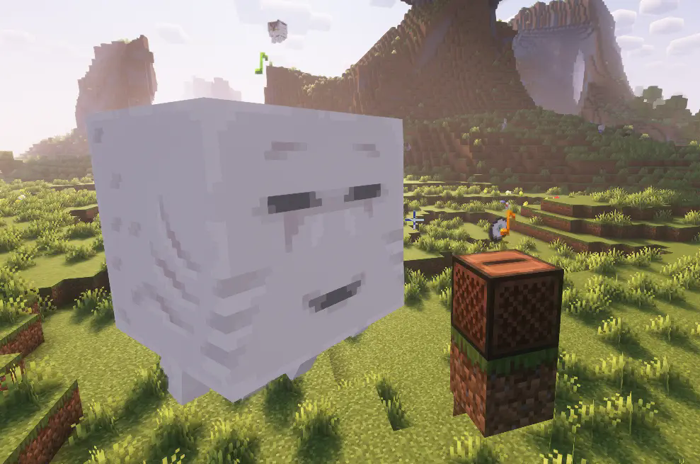 Happy ghast listening to Amos Roddy – Tears