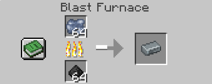 Raw Steel being blasted into a Steel Ingot