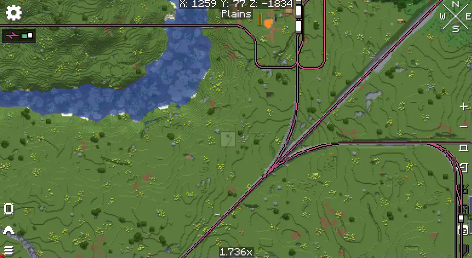map with trains