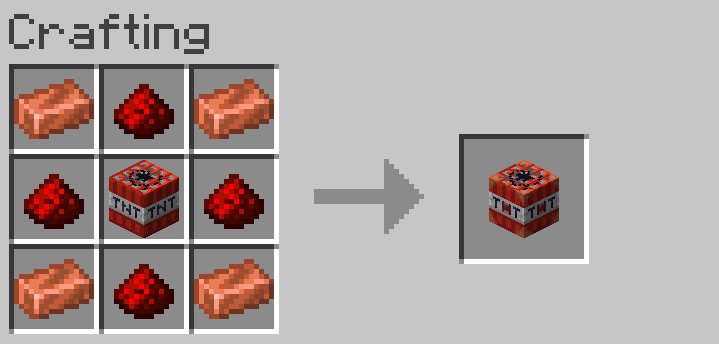 Directional TNT Recipe