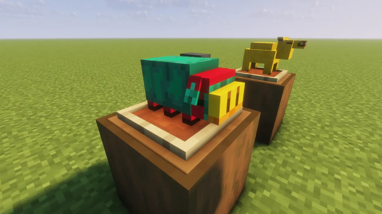 New Adorable Plushies of the sniffer and camel