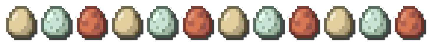 A devider made up by eggs