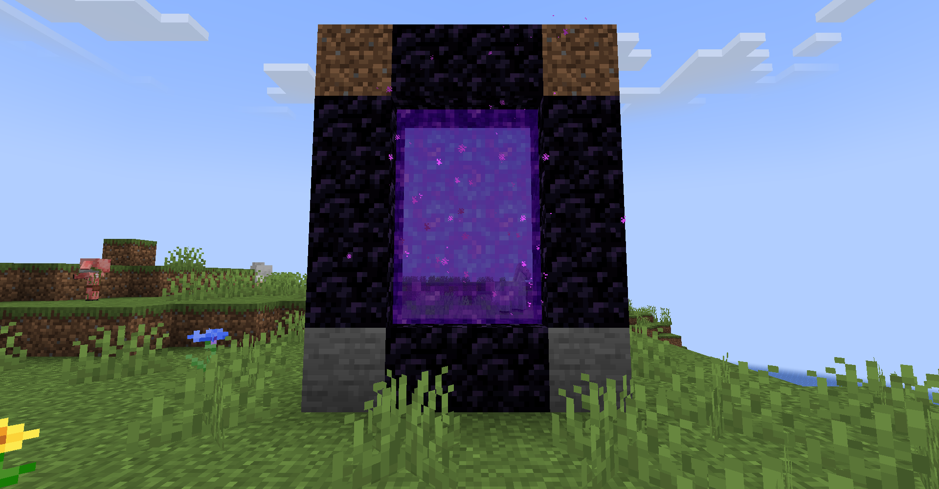 Amplified Dimension Portal