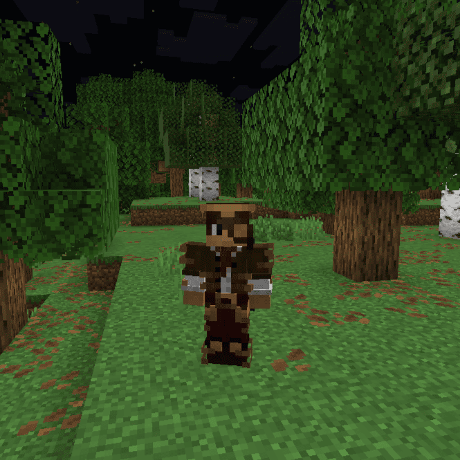Example of the resource pack's functionality