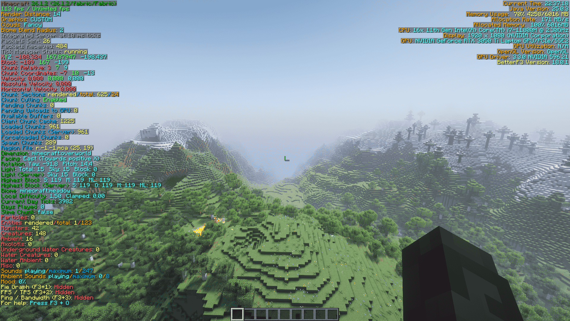 My fps with shader
