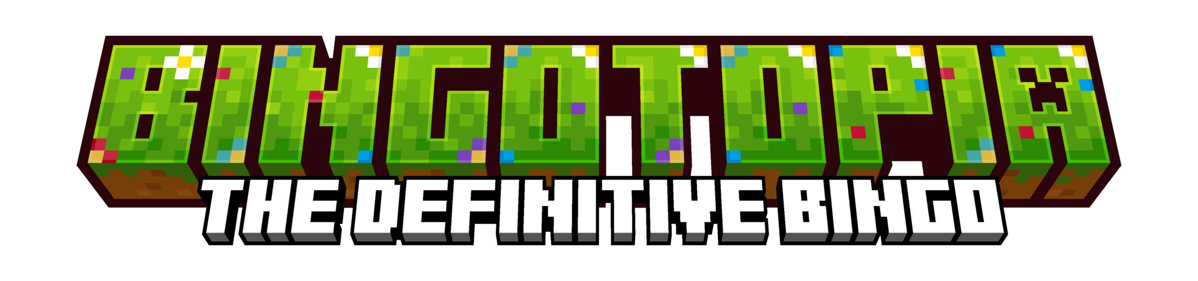 Image showing the name of the project, "Bingotopia", accompanied by the subtitle "The Definitive Bingo".