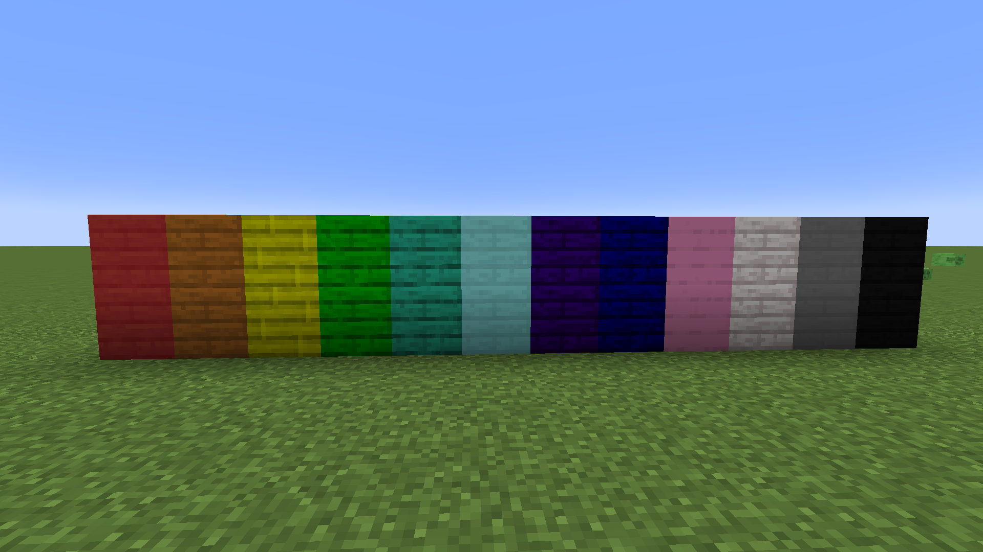 lots of colours