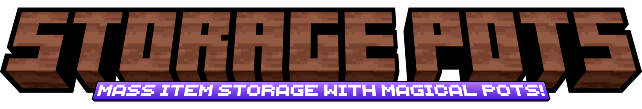 storage pots title