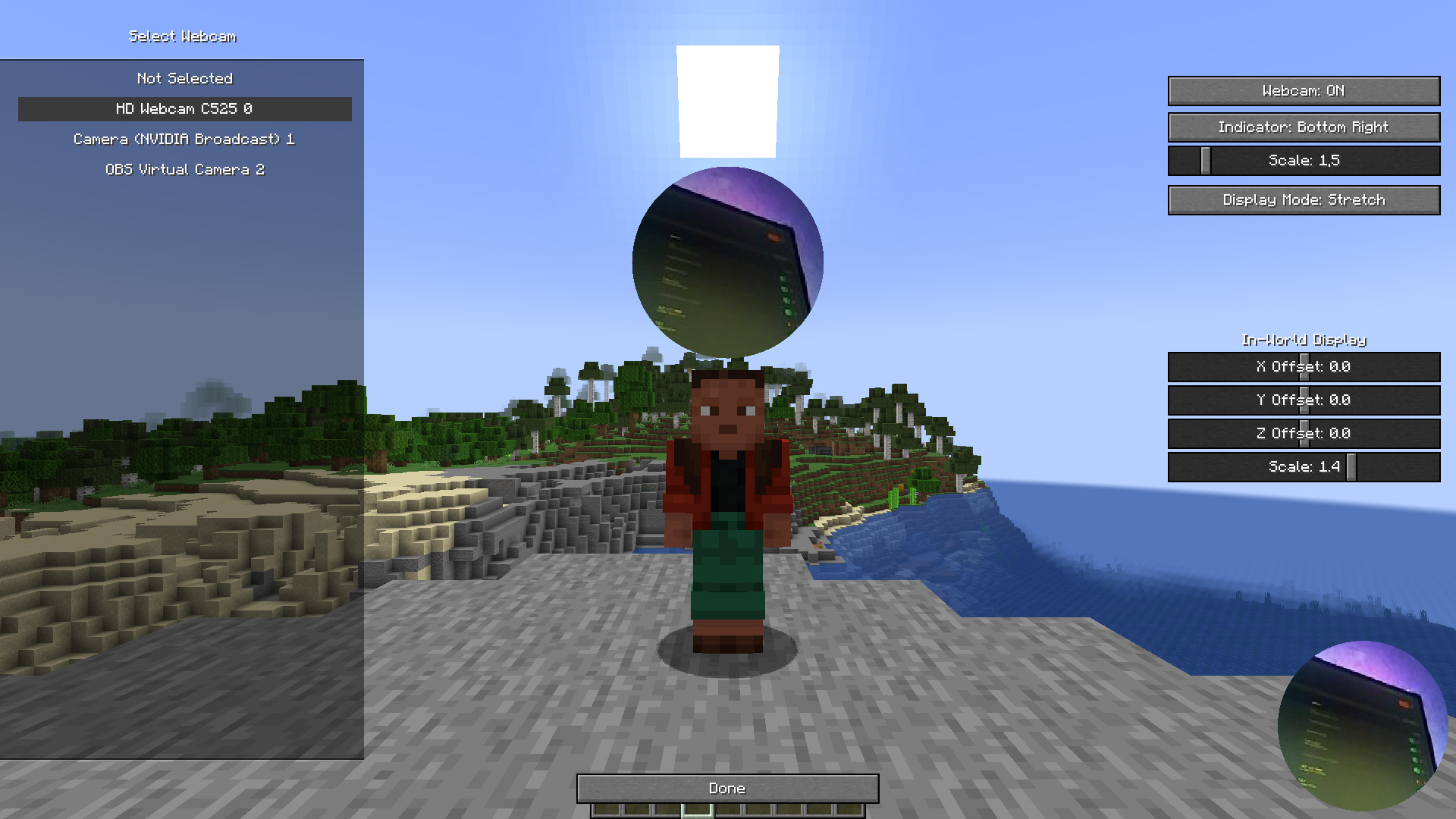 Settings GUI