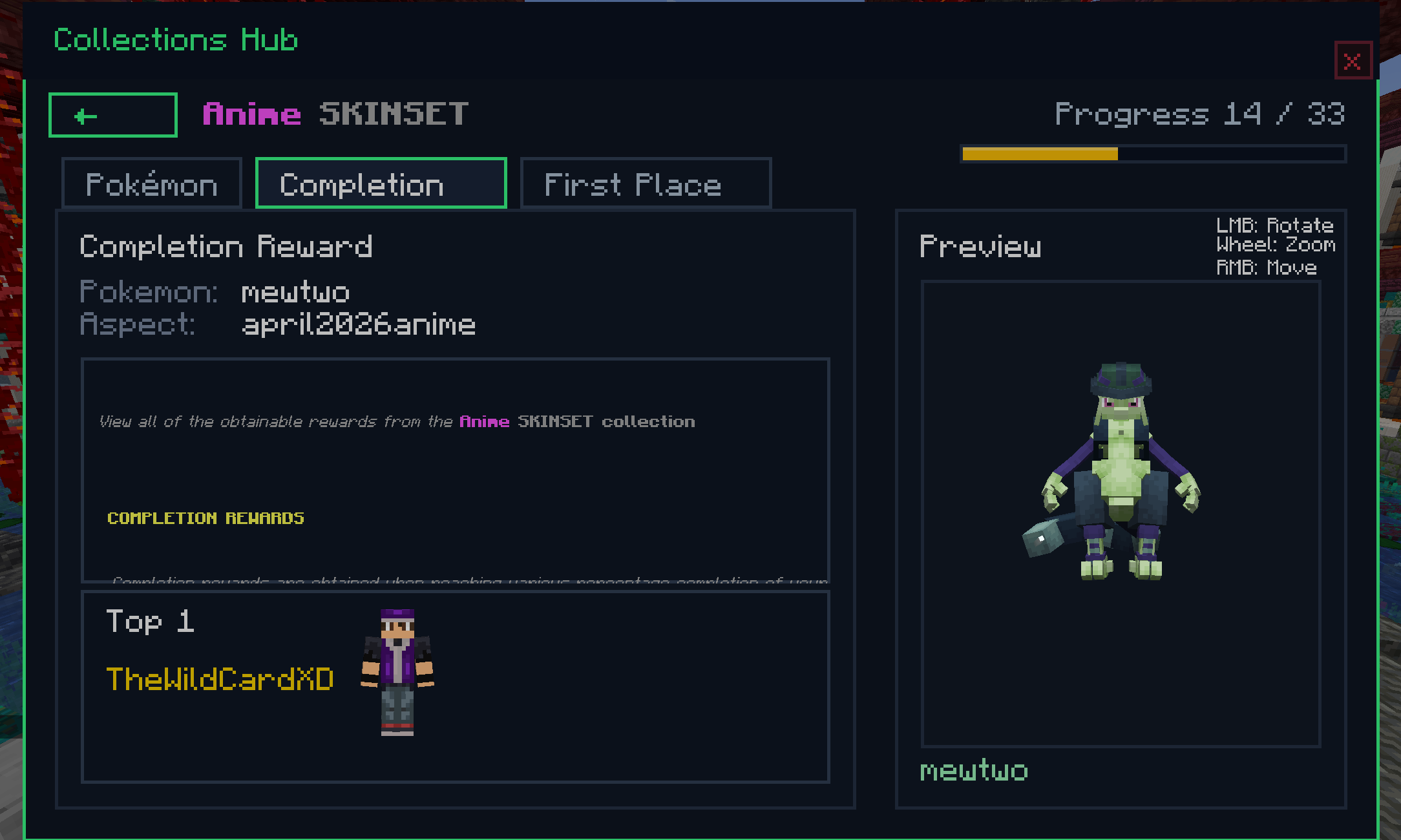 Collections See PokeSet Server