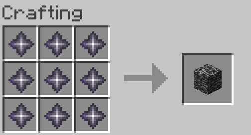 Bedrock Crafting Grid