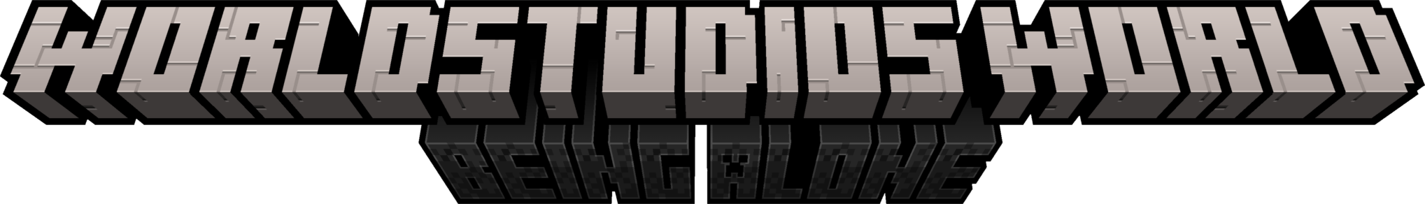 Being Alone update logo.