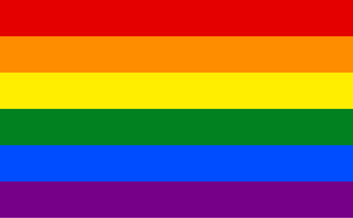 LGBTQ FLAG TO FLIP OFF RUSSIA