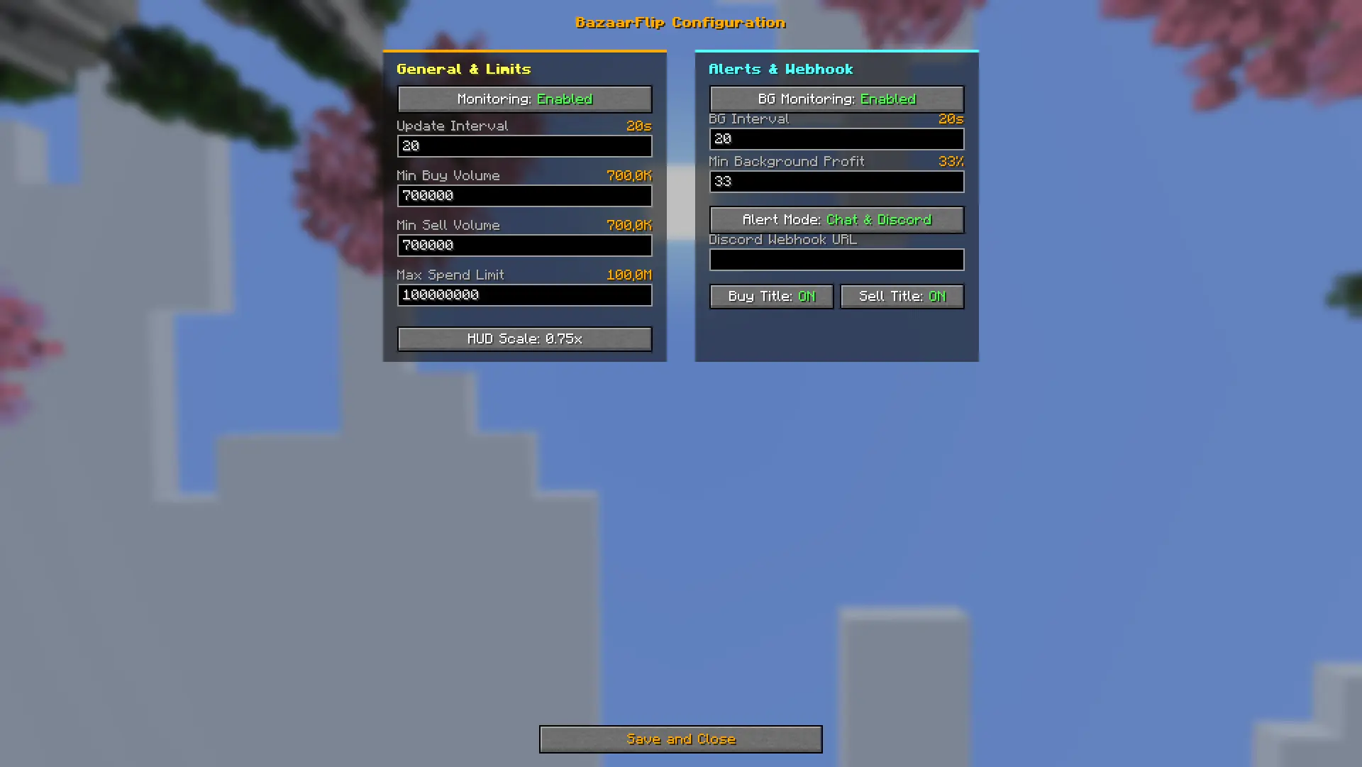 Configuration