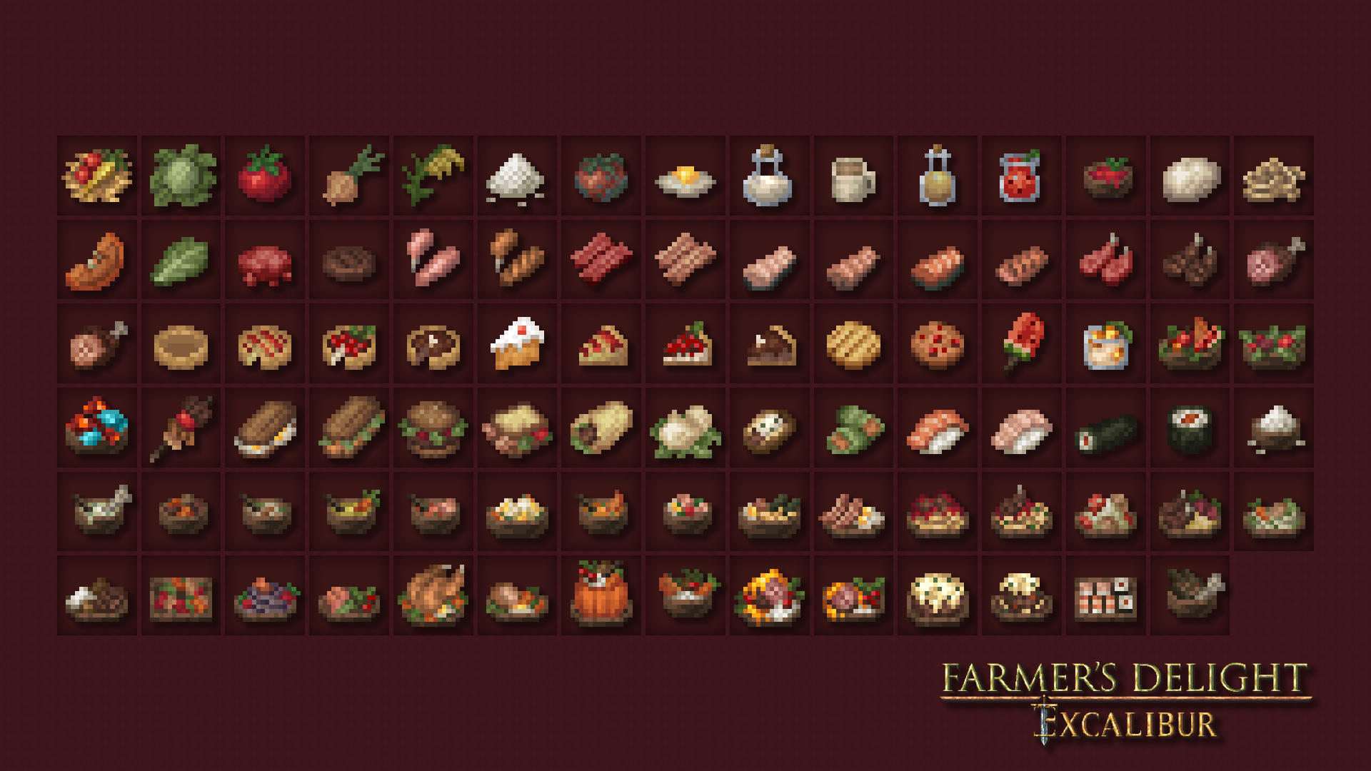 Food Items Showcase