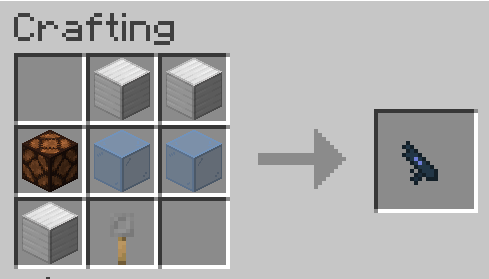 blue blaster crafting recipe