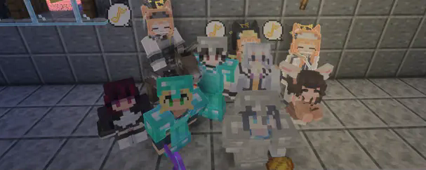 Group picture with the regulars