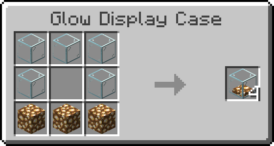 Glow Display Case Recipe