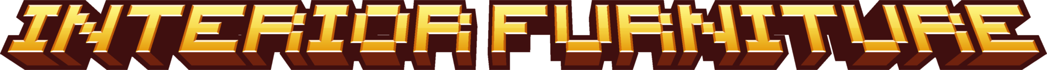 Golden Minecraft themed Interior Furniture Subtitle