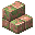 Mossy Polished Granite Brick Stairs
