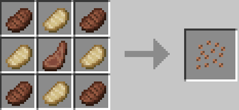 Dry food recipe