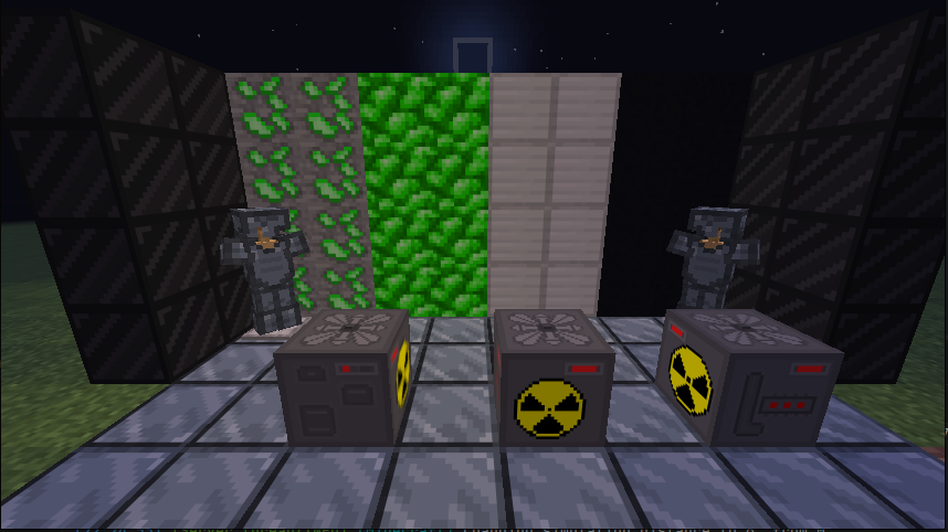 A screenshot of the blocks this mod adds.