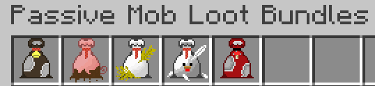 Passive Mob Loot Bundles