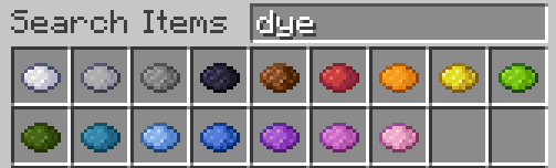 All dyes, consistently existing!