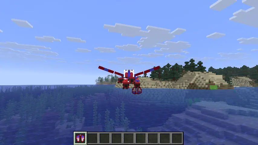 He is Flying