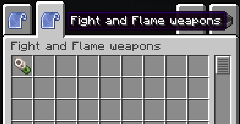 Fight and Flame Weapons