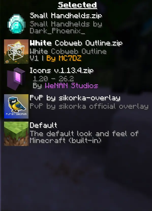 Txt setting