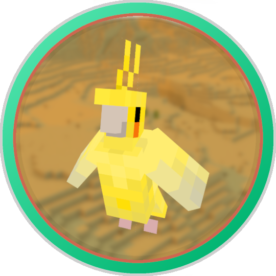 yellow cockatiel