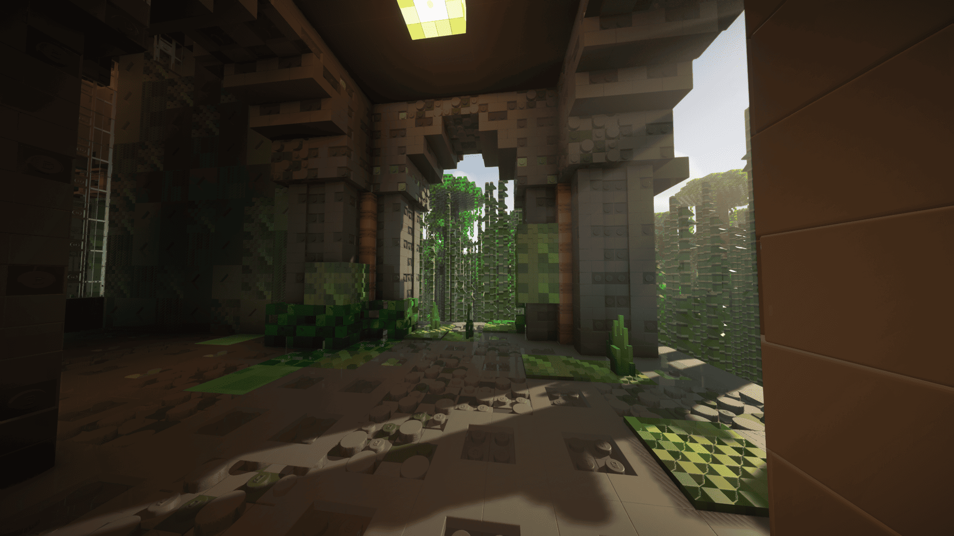 Ancient Temple Inside
