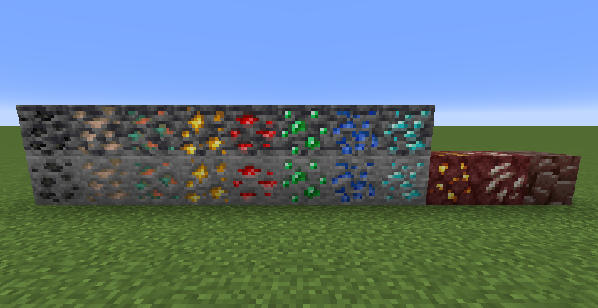 Ores with pack disabled