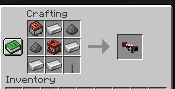 TNT Launcher Recipe