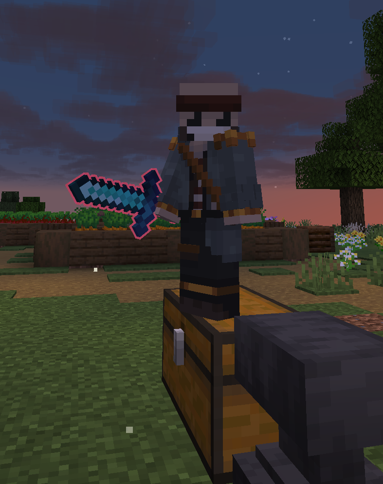 Bray with Sword