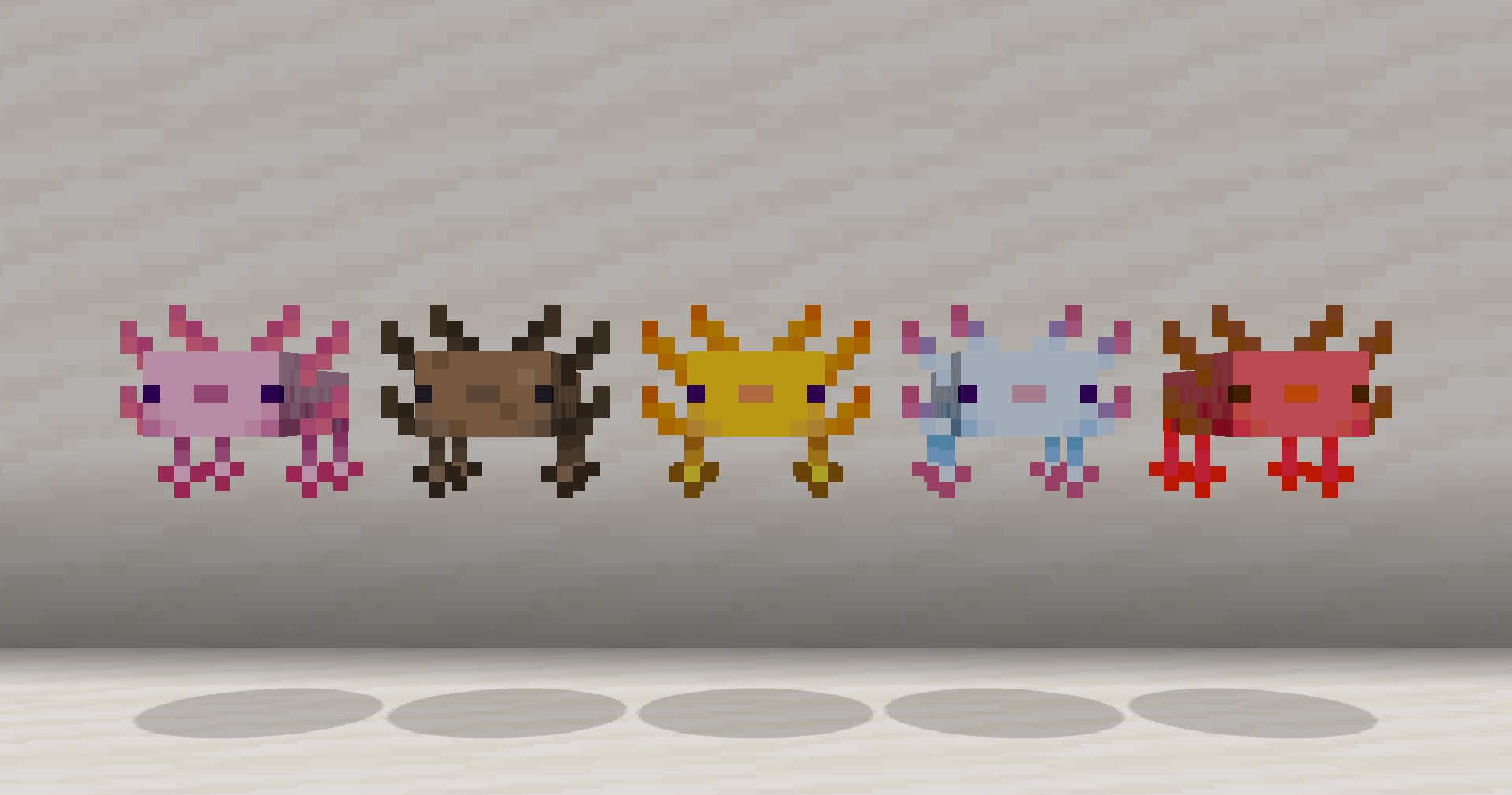 5 Different variants