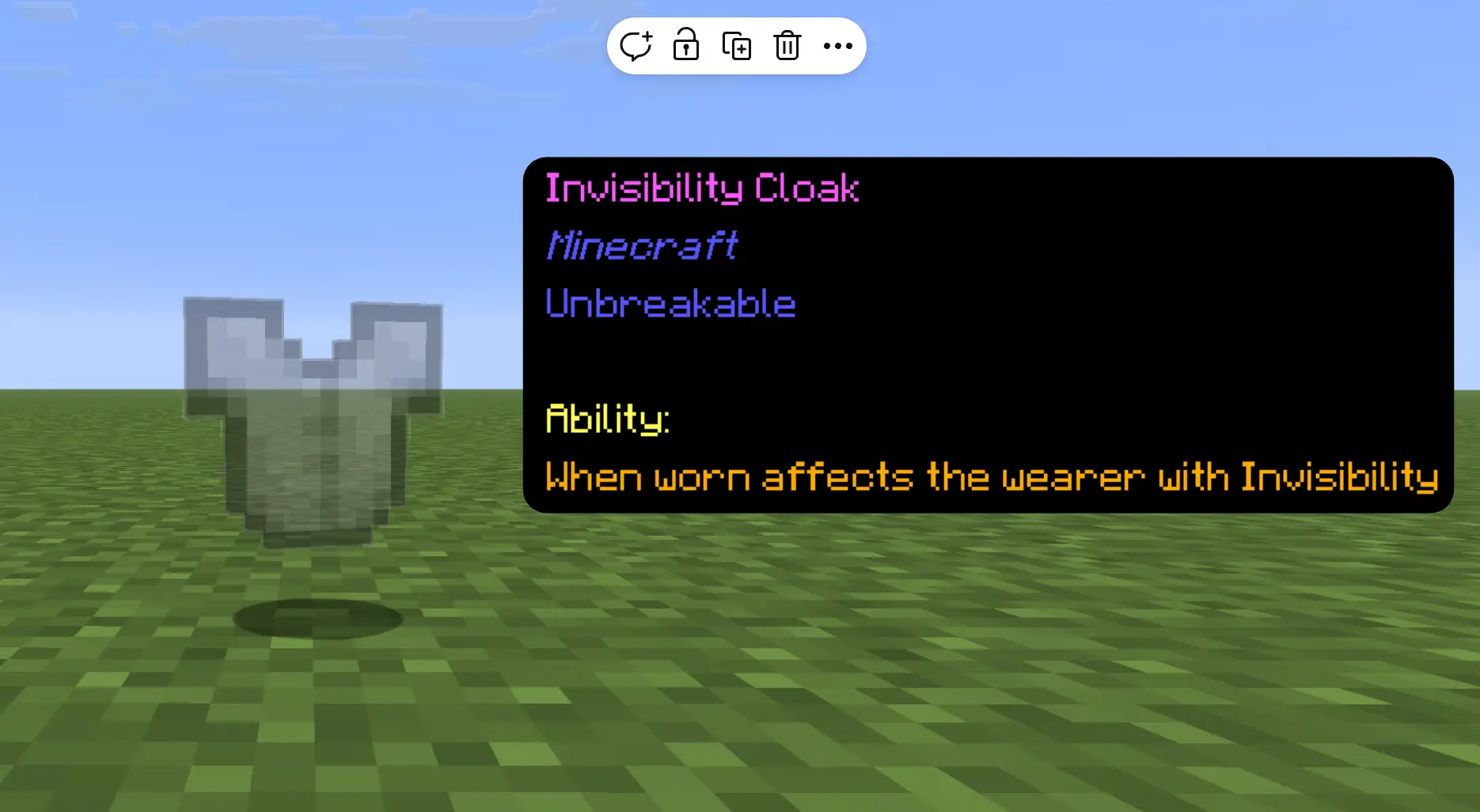 Invisibility Cloak