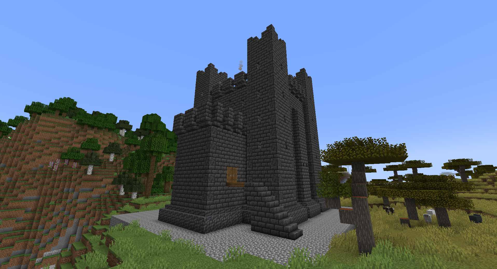 Screenshot of the castle