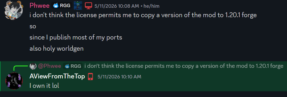 Permission given from Lunade (AViewFromTheTop)