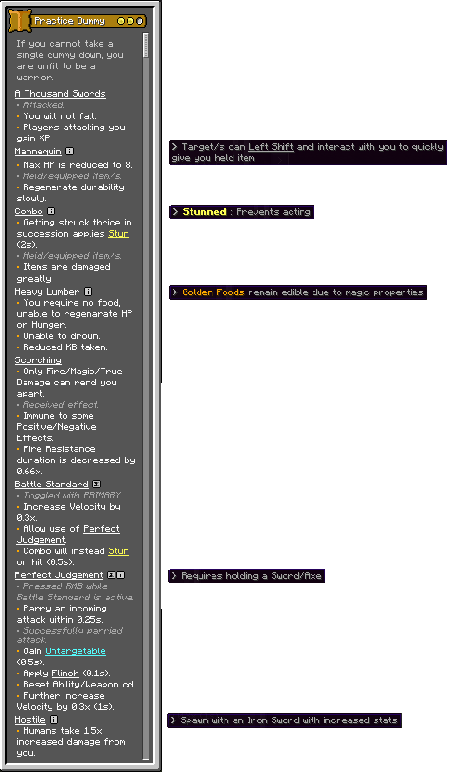 Dummy GUI